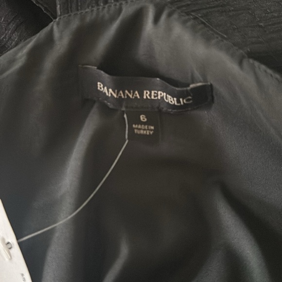 Banana Republic Black Midi Dress with pockets-New with tags - Picture 6 of 7